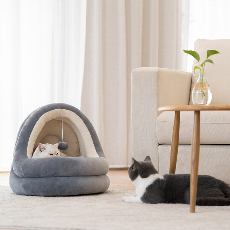 Pet cat house beds